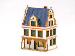 Stadshuis met winkel 19525