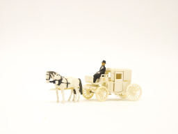 Trouwkoets met 2 paarden