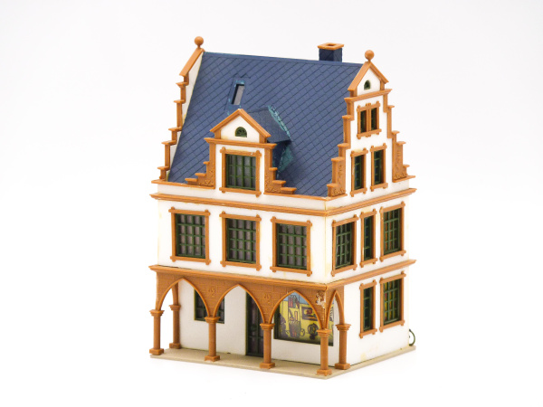 Stadshuis met winkel 19525
