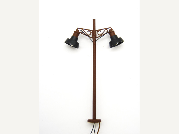 Dubbele straatlantaarn