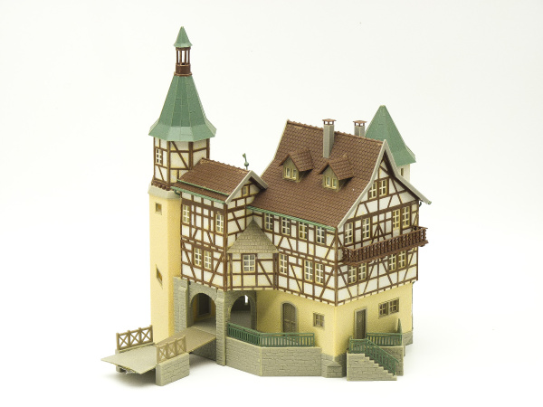 Faller Jachtslot Falkeneck met ophaalbrug 130385